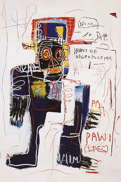 Irony of Negro Policeman Jean-Michel Basquiat